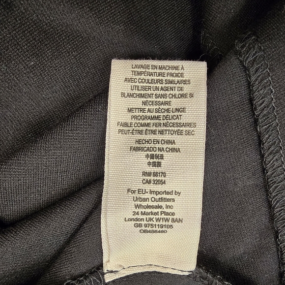 Free People Layla Fit & Flare Ponte Knit Dress in black Size S - Picture 8 of 8